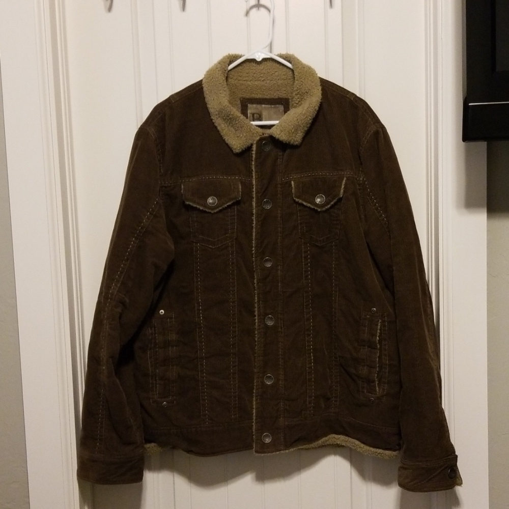 Mens Brown Buckle jacket